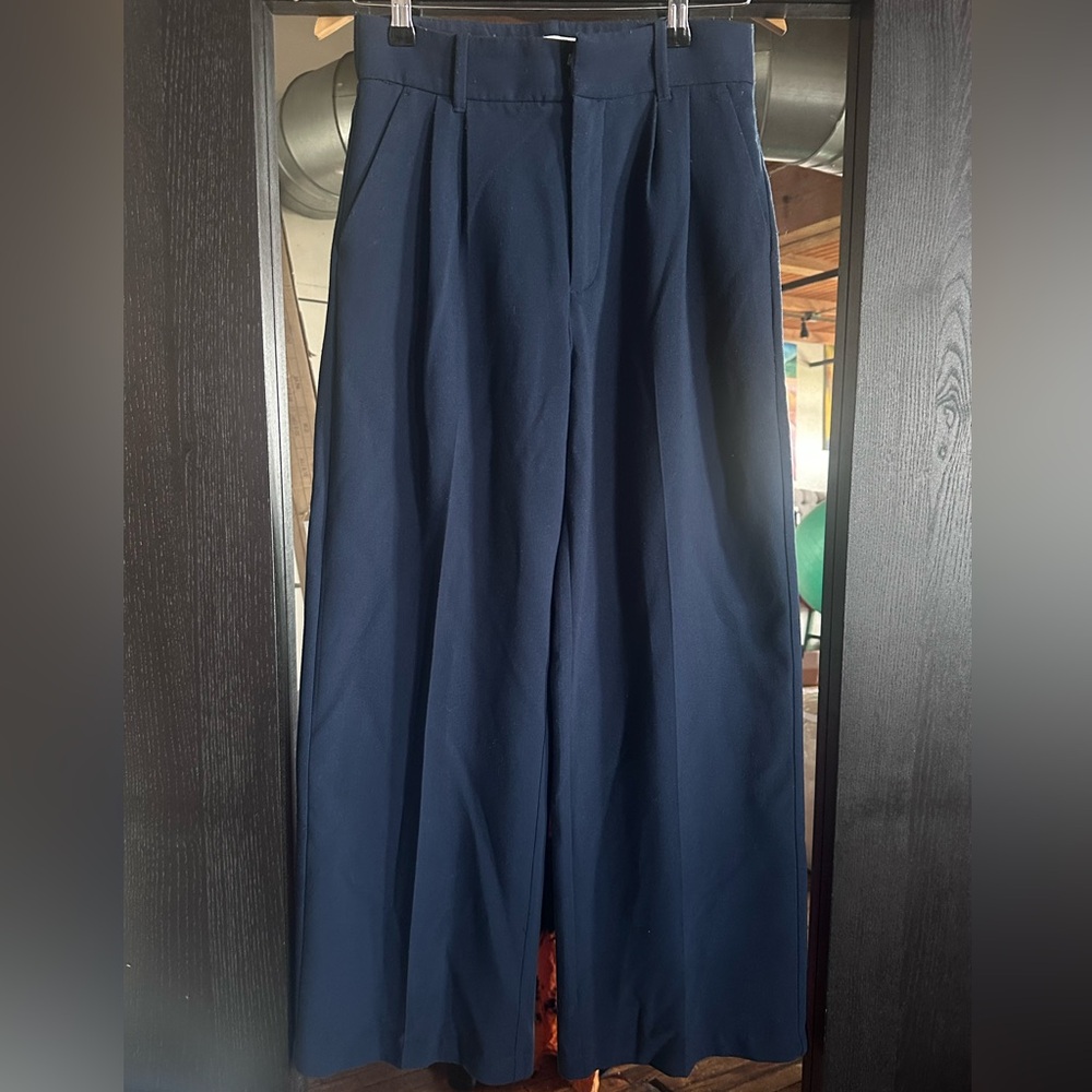 Abercrombie & Fitch Womens Wide Leg Pants